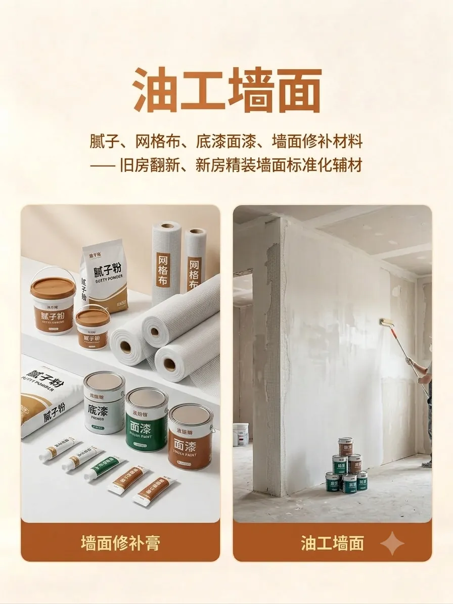 油工墙面
